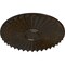 Ekena Millwork Shakuras Ceiling Medallion (For Canopies up to 5"), 19 3/4"OD x 1 3/8"P, Stone Hearth Crackle CM20SHSHC - alternate 4